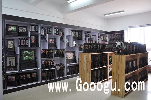 嬌古蘇繡展廳，嬌古蘇繡雙面繡展示廳，刺繡展廳設(shè)計(jì)
