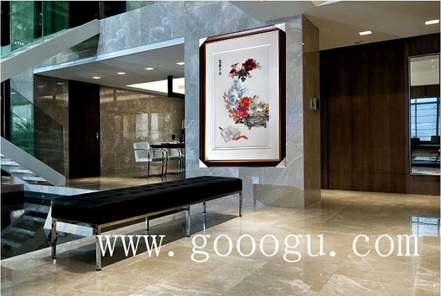 高檔裝飾畫(huà)效果圖,蘇繡精品畫(huà)